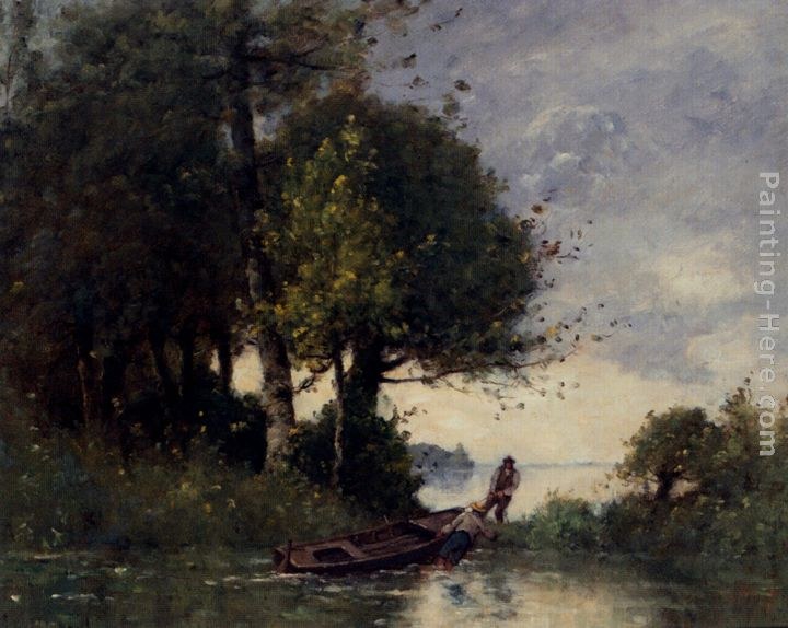Paul Desire Trouillebert Shoring The Fishing Boat